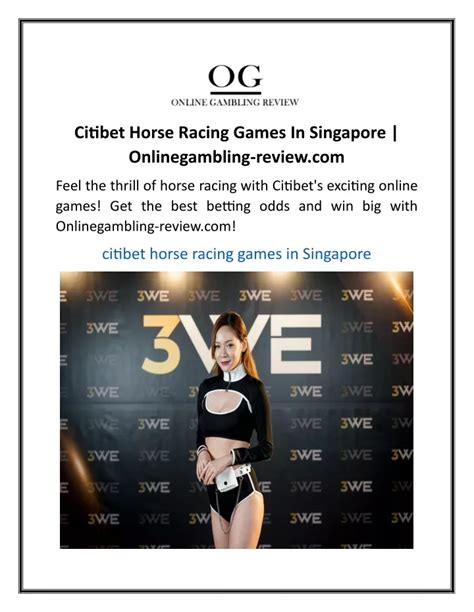 citibet horse racing games singapore